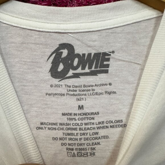 David Bowie starman Rock Tshirt size Medium - Picture 4 of 4